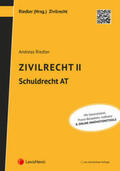 Riedler |  Zivilrecht II - Schuldrecht Allgemeiner Teil | Buch |  Sack Fachmedien