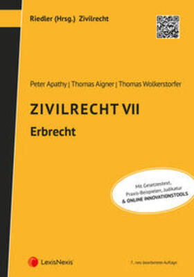 Apathy / Aigner / Wolkerstorfer | Zivilrecht VII - Erbrecht | Buch | 978-3-7007-8408-1 | sack.de