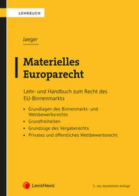 Jaeger |  Materielles Europarecht | Buch |  Sack Fachmedien