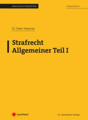 Maleczky | Strafrecht - Allgemeiner Teil I (Skriptum) | Buch | 978-3-7007-8834-8 | sack.de