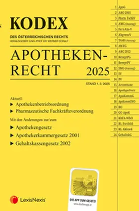 Doralt / Ferrari |  KODEX Apothekenrecht 2025 - inkl. App | Buch |  Sack Fachmedien