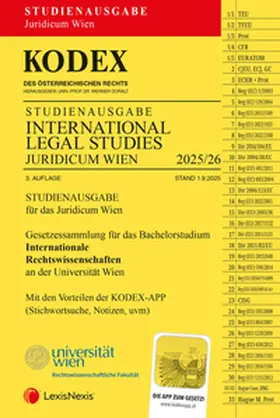 Doralt |  Kodex International Legal Studies (iREWI) 2025/26 | Buch |  Sack Fachmedien