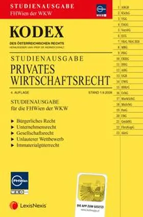 Doralt |  KODEX Privates Wirtschaftsrecht für die FHWien der WKW 2026/27 | Buch |  Sack Fachmedien