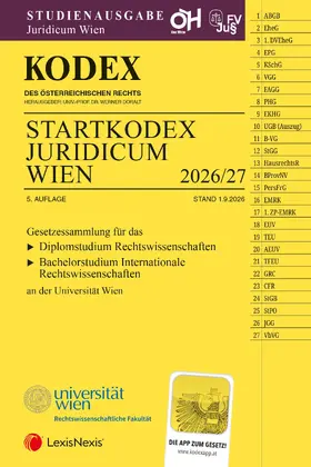 Doralt |  KODEX Startkodex Wien Juridicum 2026/27 | Buch |  Sack Fachmedien