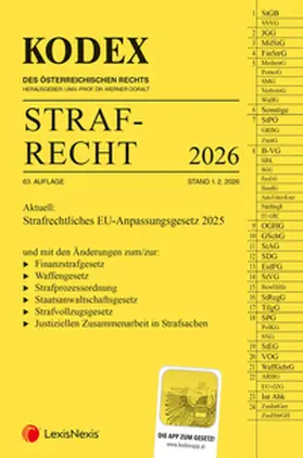 Doralt |  KODEX Strafrecht 2026 | Buch |  Sack Fachmedien