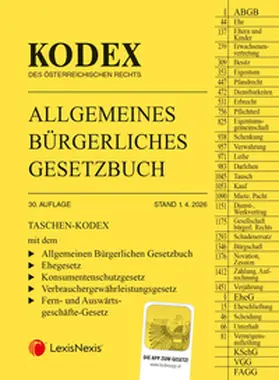 Doralt |  Taschen-Kodex ABGB 2026 | Buch |  Sack Fachmedien