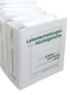 Schrank |  Leitentscheidungen der Höchstgerichte zum Arbeitsrecht und Sozialversicherungsrecht | Buch |  Sack Fachmedien