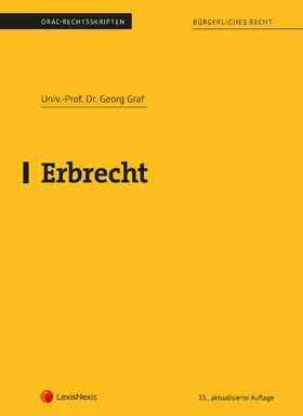 Graf |  Erbrecht (Skriptum) | Buch |  Sack Fachmedien