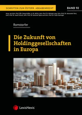 Romstorfer |  Die Zukunft von Holdinggesellschaften in Europa | Buch |  Sack Fachmedien