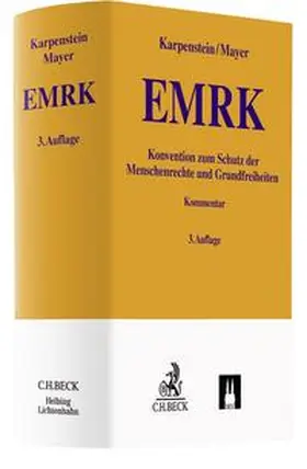 Karpenstein / Mayer |  EMRK | Buch |  Sack Fachmedien