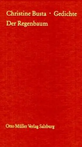 Busta |  Der Regenbaum | Buch |  Sack Fachmedien