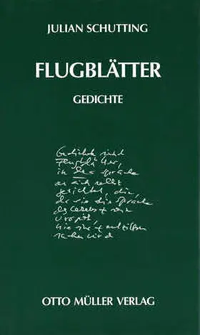 Schutting |  Flugblätter | Buch |  Sack Fachmedien