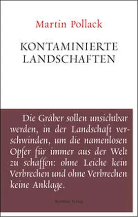 Pollack |  Kontaminierte Landschaften | Buch |  Sack Fachmedien