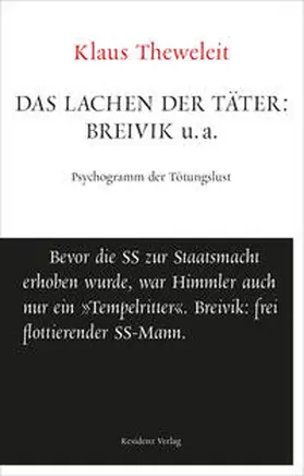 Theweleit |  Das Lachen der Täter: Breivik u.a. | Buch |  Sack Fachmedien