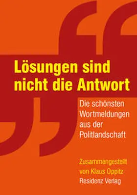  Lösungen sind nicht die Antwort | Buch |  Sack Fachmedien