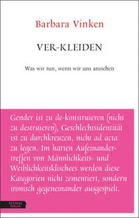 Barbara |  Ver-kleiden | Buch |  Sack Fachmedien
