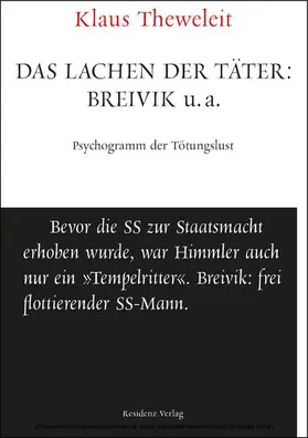 Theweleit |  Das Lachen der Täter: Breivik u.a. | eBook | Sack Fachmedien