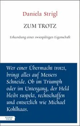 Strigl |  Zum Trotz | eBook | Sack Fachmedien
