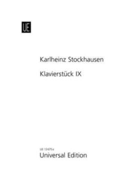  Klavierstück IX | Sonstiges |  Sack Fachmedien