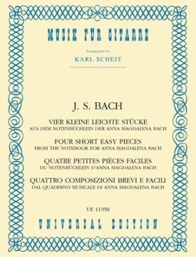 Scheit |  4 kleine leichte Stücke | Buch |  Sack Fachmedien