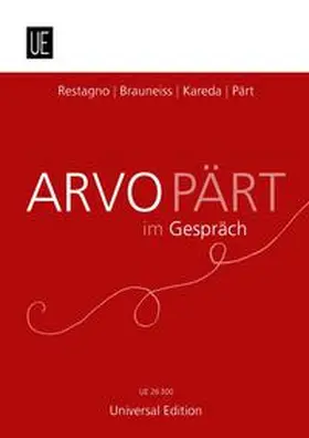 Pärt / Kareda / Restagno |  Arvo Pärt im Gespräch | Buch |  Sack Fachmedien