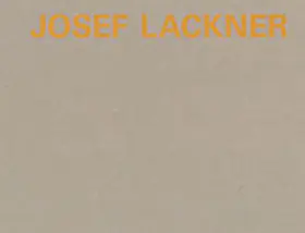 Architekturforum Tirol |  Josef Lackner | Buch |  Sack Fachmedien