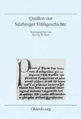 Wolfram |  Quellen zur Salzburger Frühgeschichte | Buch |  Sack Fachmedien