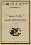 Willvonseder / Winkler |  Beiträge zur Vorgeschichte des westlichen Pustertals | Buch |  Sack Fachmedien