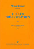Heller / Niedermair |  Tirolensienkatalog. Zuwachsverzeichnis der UB Innsbruck für das Jahr 1999 | Buch |  Sack Fachmedien