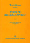 Heller / Niedermair |  Tirolensienkatalog. Zuwachsverzeichnis der UB Innsbruck für das Jahr 2001 | Buch |  Sack Fachmedien