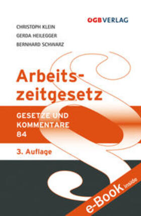 Heilegger / Klein / Schwarz |  Arbeitszeitgesetz | Buch |  Sack Fachmedien