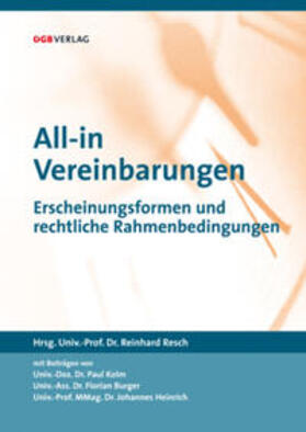 Resch | All-in-Vereinbarungen | Buch | 978-3-7035-1464-7 | sack.de