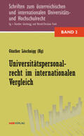 Löschnigg / Funk |  Universitätspersonalrecht im internationalen Vergleich | Buch |  Sack Fachmedien