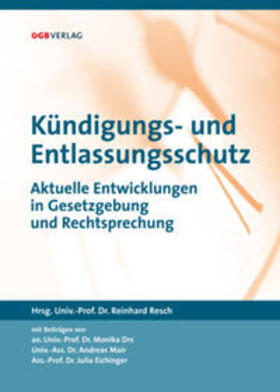 Resch | Kündigungs- und Entlassungsschutz | Buch | sack.de