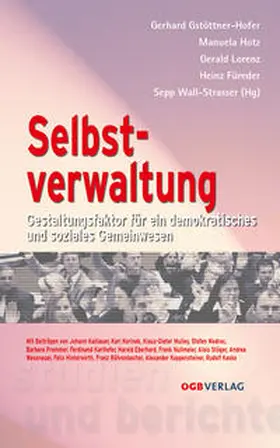 Gstöttner-Hofer / Hotz / Lorenz |  Selbstverwaltung | Buch |  Sack Fachmedien
