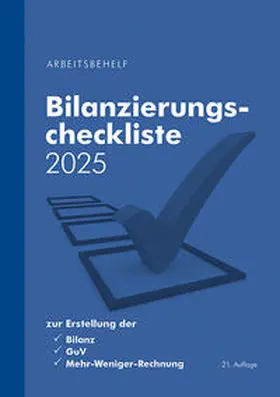 Brein / Denk |  Bilanzierungscheckliste 2025 | Buch |  Sack Fachmedien