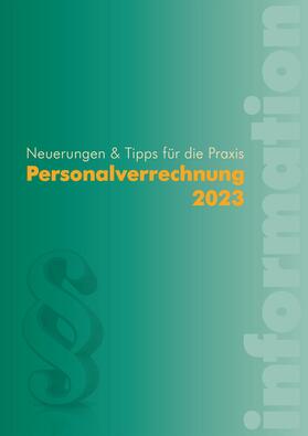 Luxbacher | Personalverrechnung 2023 (Ausgabe Österreich) | E-Book | sack.de