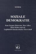 Somek |  Soziale Demokratie | Buch |  Sack Fachmedien
