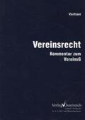 Vartian |  Vereinsrecht | Buch |  Sack Fachmedien