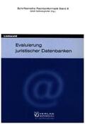 Liebwald |  Evaluierung juristischer Datenbanken | Buch |  Sack Fachmedien