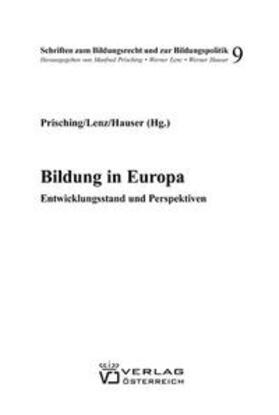Prisching / Lenz / Hauser |  Bildung in Europa | Buch |  Sack Fachmedien