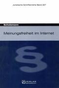 Schatzmann |  Schatzmann, D: Meinungsfreiheit im Internet | Buch |  Sack Fachmedien