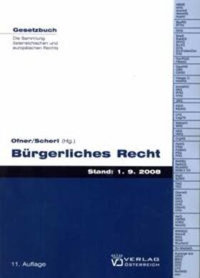 Ofner / Scherl | Bürgerliches Recht | Buch | sack.de