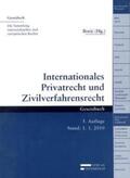 Boric |  Internationales Privatrecht und Zivilverfahrensrecht | Buch |  Sack Fachmedien