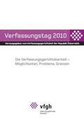 Verfassungsgerichtshof d. Republik Österreich |  Verfassungstag 2010 | Buch |  Sack Fachmedien