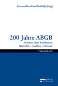 Fenyves / Kerschner / Vonkilch |  200 Jahre ABGB Evolution einer Kodifikation | Buch |  Sack Fachmedien
