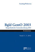 Fasching / Weikovics |  Bgld GemO 2003 | Buch |  Sack Fachmedien