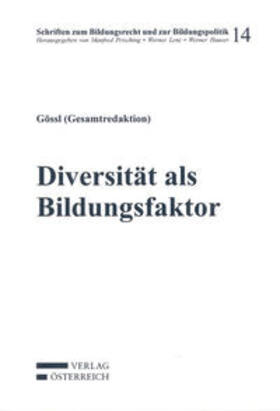 Prisching / Lenz / Hauser |  Diversität als Bildungsfaktor | Buch |  Sack Fachmedien