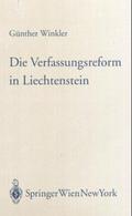 Winkler |  Die Verfassungsreform in Liechtenstein | Buch |  Sack Fachmedien