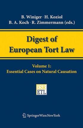 Winiger / Koziol / Koch | Essential Cases on Natural Causation | Buch | 978-3-7046-5885-2 | sack.de